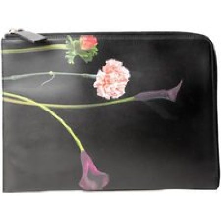 Valentino Garavani Clutches - Mm Peony Clutch Black in zwart