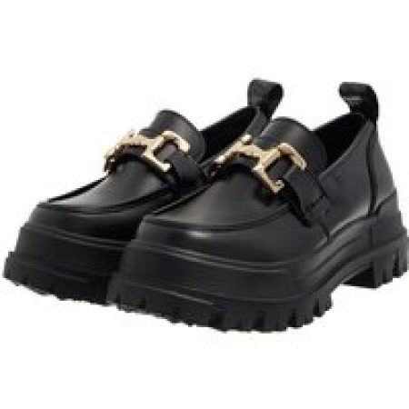 Buffalo Loafers & ballerina schoenen - Aspha Loafer Chain Nc in zwart