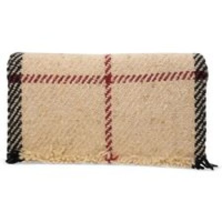 Burberry Clutches - Small Check Tweed Clutch Bag in beige