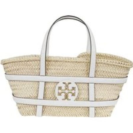 Tory Burch Hobo bags - Woven White Leather Crossbody Bag With Iconic Logo in beige
