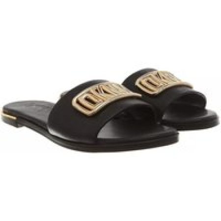 DKNY Slippers - Waldina Flat Sandal in zwart