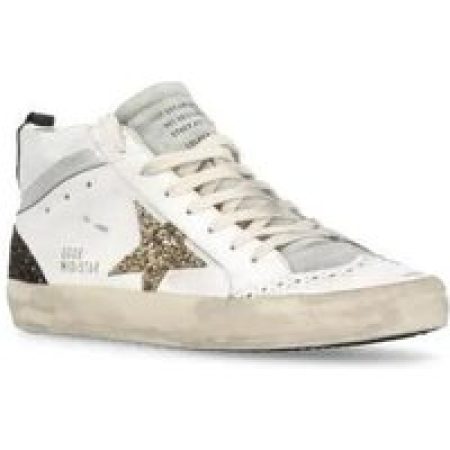 Golden Goose Sneakers - Mid Star Sneakers in wit