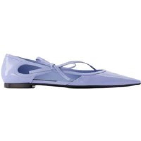 Dolce&Gabbana Loafers & ballerina schoenen - Ballerinas - Leather - Blue in blauw