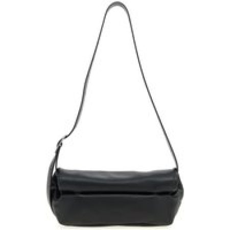 Jil Sander Hobo bags - 'Rollup' Small Handbag in zwart