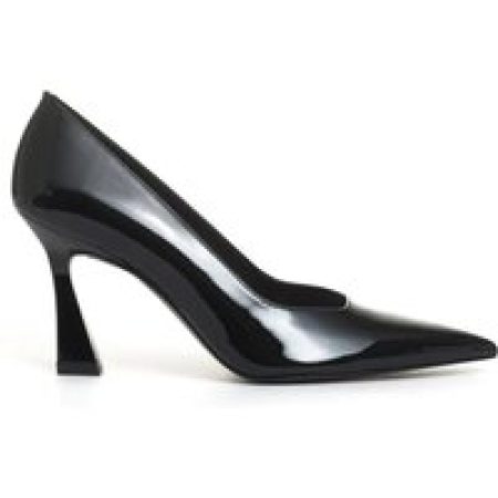 Stuart Weitzman Hoge hakken - Pump Vernice Black Tacco 85 Mm in zwart