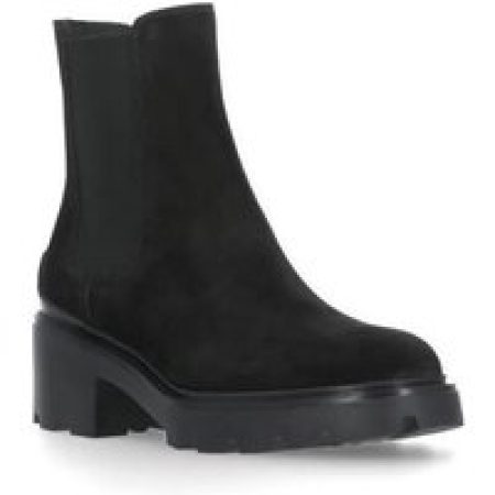 Tod's Boots & laarzen - Black Suede Leather Boots in zwart