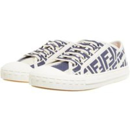 Fendi Sneakers - Low Top Motif Sneakers in beige