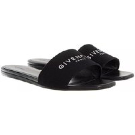 Givenchy Slippers - 4G Flat Sandal in zwart