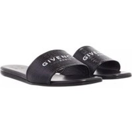 Givenchy Slippers - 4G Flat Mules in zwart