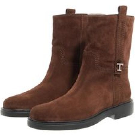 Tod's Boots & laarzen - Stiefel Tronchetto in bruin