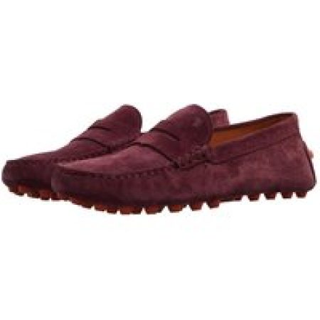 Tod's Loafers & ballerina schoenen - Gommino Macro 52K Mocassino in rood