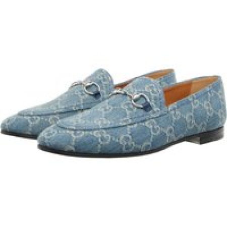 Gucci Loafers & ballerina schoenen - Women's Gucci Jordaan Loafer in blauw