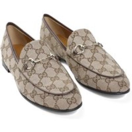 Gucci Loafers & ballerina schoenen - New Jordaan Loafer in beige