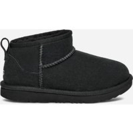 UGG® Classic Ultra Mini-laars voor kinderen  in Black