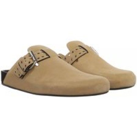 Isabel Marant Slippers - Mirvin Sabot Shoes in beige