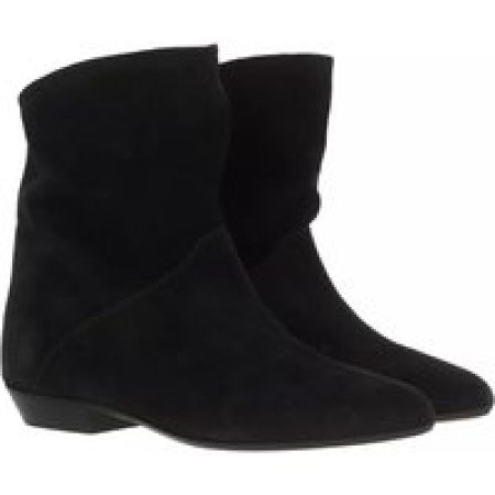 Isabel Marant Boots & laarzen - Solvan Ankle Boots Suede Leather in zwart