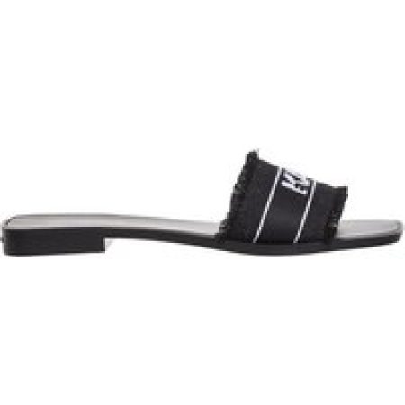 Karl Lagerfeld Slippers & Mules - Skoot Ii Border Slide in zwart