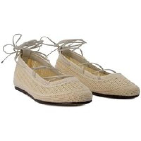 Isabel Marant Loafers & ballerina schoenen - Belna Ballerinas - Cotton - Beige in beige