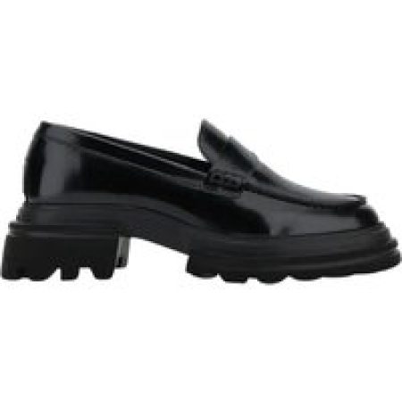 Hogan Loafers - Flat Shoes Black in zwart