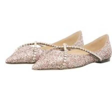 Jimmy Choo Loafers & ballerina schoenen - Ballerinas Woman in poeder roze