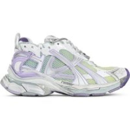 Balenciaga Low-Top Sneakers - Multicolour Leather Sneakers With Dynamic Texture in meerkleurig