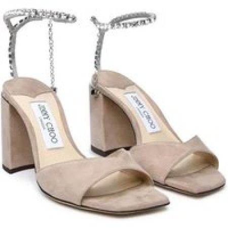 Jimmy Choo Sandalen - Suede Sandals Nude in beige