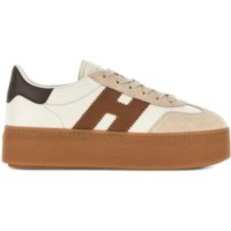 Hogan Low-Top Sneakers - Beige Sneakers With Chunky Platform Sole in bruin