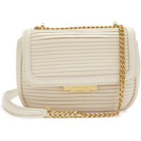 Ted Baker Crossbody bags - Pyahley Statement T Plisse Mini Bag in wit