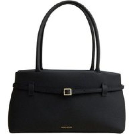 Manu Atelier Hobo bags - East West Le Cambon Bag in zwart