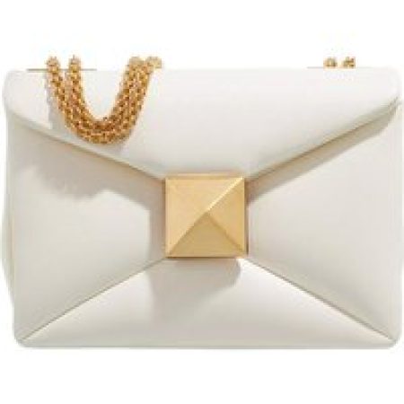 Valentino Garavani Crossbody bags - One Stud Shoulder Bag Leather in crème