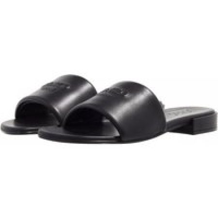 Kenzo Slippers - Oki Flat Mules in zwart