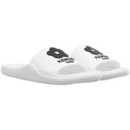 Kenzo Slippers - Pool Mules in wit