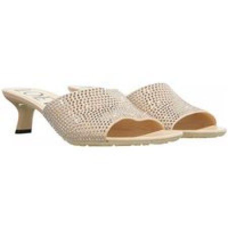 Loewe Sandalen - Petal Kitten Heel Slide in beige