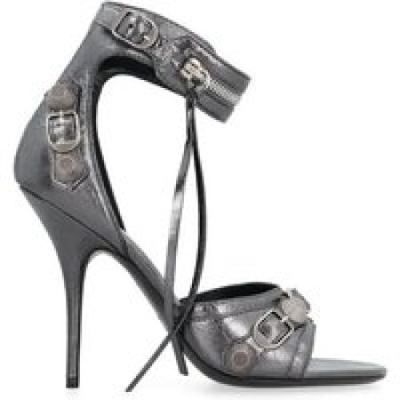 Balenciaga Sandalen - Cagole Leather Sandals in grijs