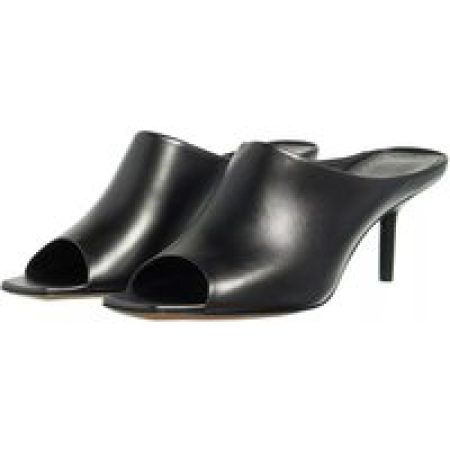 Max Mara Slippers - Mule Open Toe in zwart