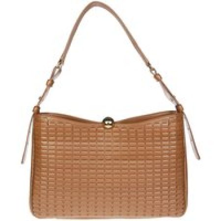 Furla Hobo bags - Soft Structured Brown Shoulder Bag in bruin