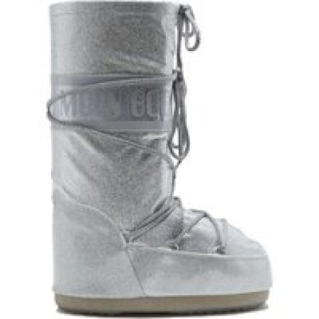 Moonboot Enkellaarzen - Moon Boot Icon Glitter Snow Boots Zilver Icon Glit in zilver
