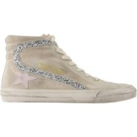 Golden Goose Sneakers - Slide Sneakers - Leather - Beige in beige