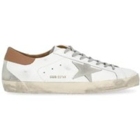 Golden Goose Low-Top Sneakers - Super Star Sneakers in wit