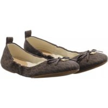 Michael Kors Loafers & ballerina schoenen - Juliette Flat in bruin