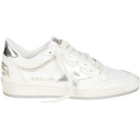 Golden Goose Low-Top Sneakers - Ball Star Nappa Sneaker in wit