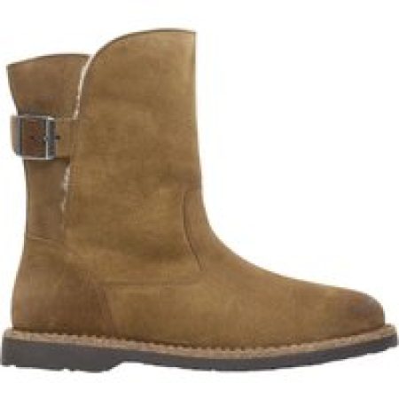 Birkenstock Enkellaarzen - Birkenstock Laarzen Cognac Uppsala in bruin