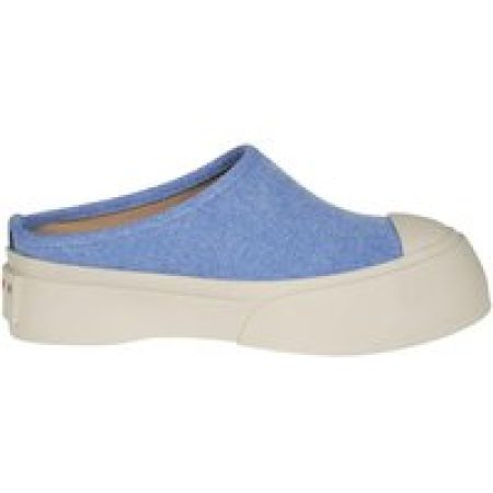 Marni Low-Top Sneakers - Slip-On Blue Sneakers With Textured Upper in blauw