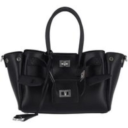 Balenciaga Shoppers & Totes - Mini "Bel Air" Bag – Black in zwart