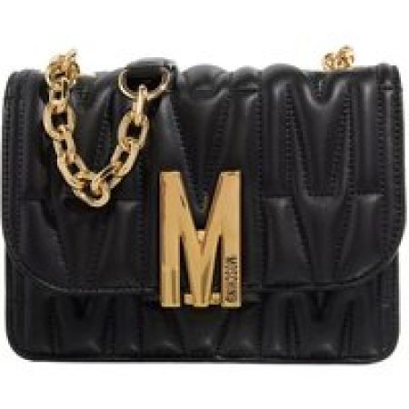 Moschino Crossbody bags - "M" Group Quilted Shoulder Bag in zwart