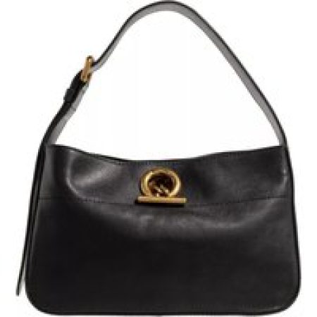 Moschino Pochettes - Metal Toggle Shoulder Bag in zwart