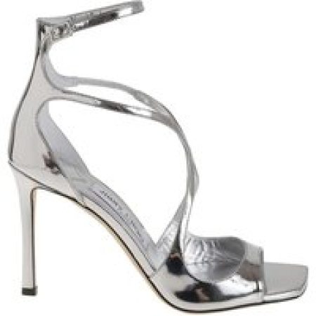 Jimmy Choo Sandalen - Metallic Leather Sandals in zilver