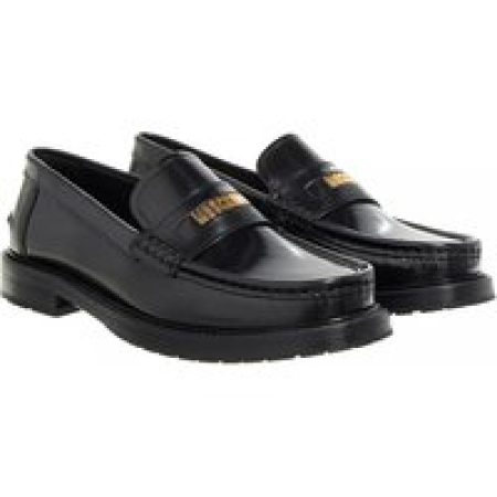 Moschino Loafers & ballerina schoenen - College Loafer in zwart