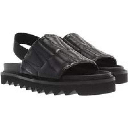 Moschino Slippers - San Lod Fussbett50 Nappa in zwart