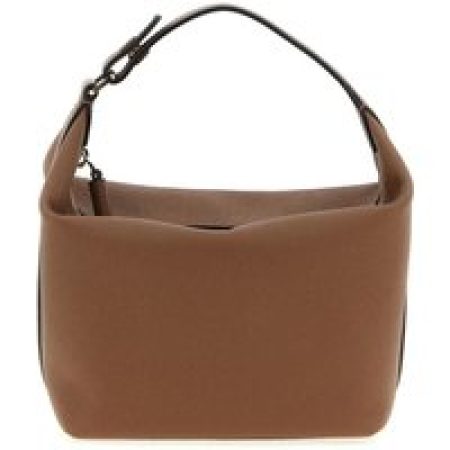 Valextra Hobo bags - 'Mochi' Mini Handbag in bruin